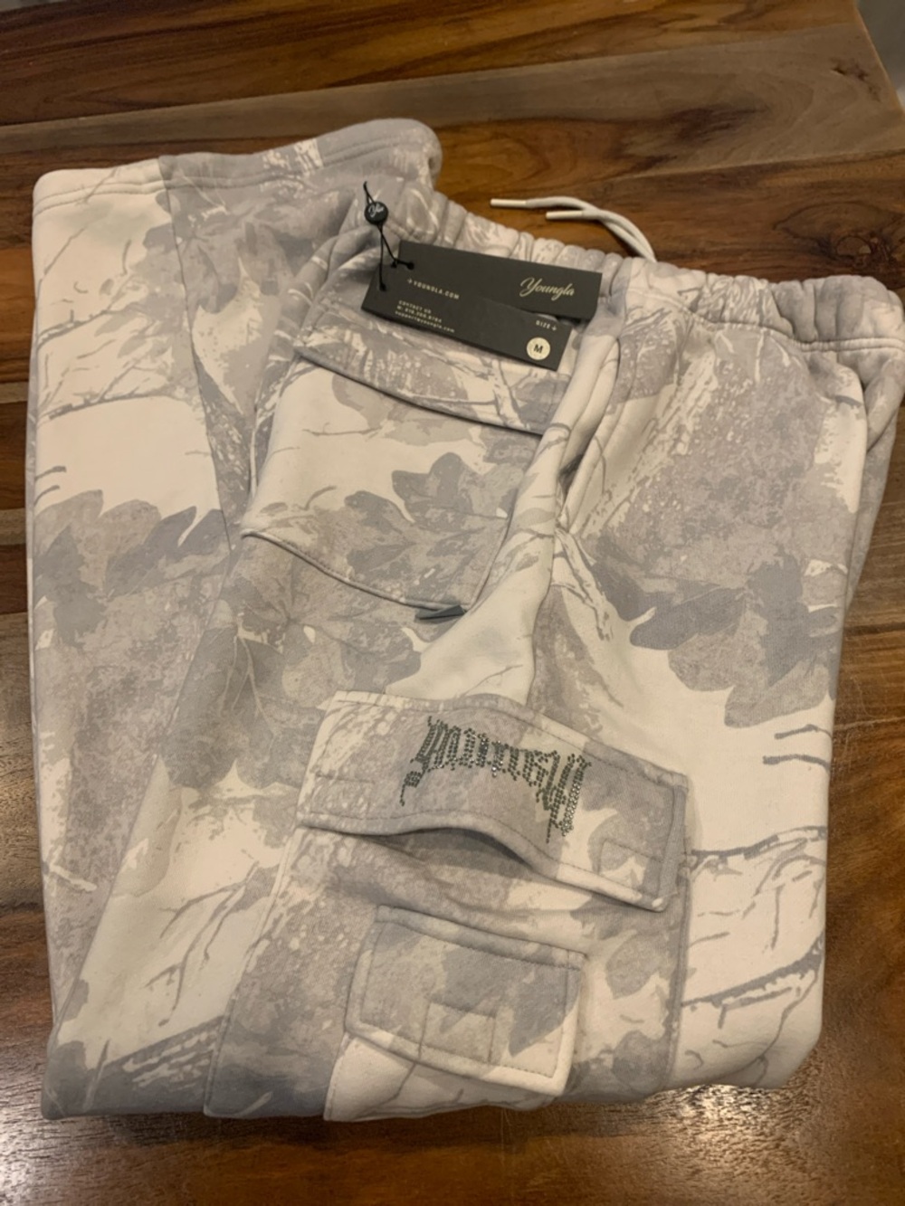 YoungLA Camo Cargo Joggers